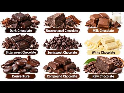 9 Types of Chocolate Explained: From Dark & Bitter to Milk & White