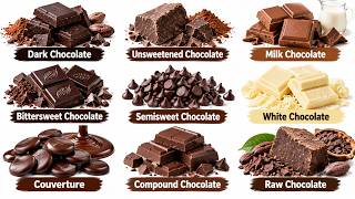 9 Types of Chocolate Explained: From Dark & Bitter to Milk & White