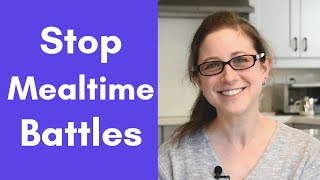 MEALTIME ROLES EXPLAINED: Enjoy mealtimes with your picky eater | TODDLER | PARENTING | PICKY EATING