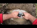 How to repair an irrigation sprinkler pipe