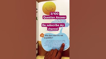 Why does water dry out in puddles?? #shorts #viral #trending #science #puddles #water