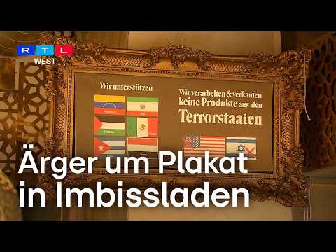 „Keine Produkte aus Terrorstaaten“: Staatsanwaltschaft prüft Strafanzeige gegen Imbiss | RTL WEST