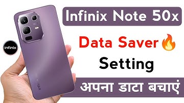 infinix note 50x turn on data saver setting | infinix note 50x data saving mode | infinix
