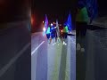 Treća grupa pešači svojih 20km. Danas ukupno 60kmRuta je od Kragujevca do Mladenovca