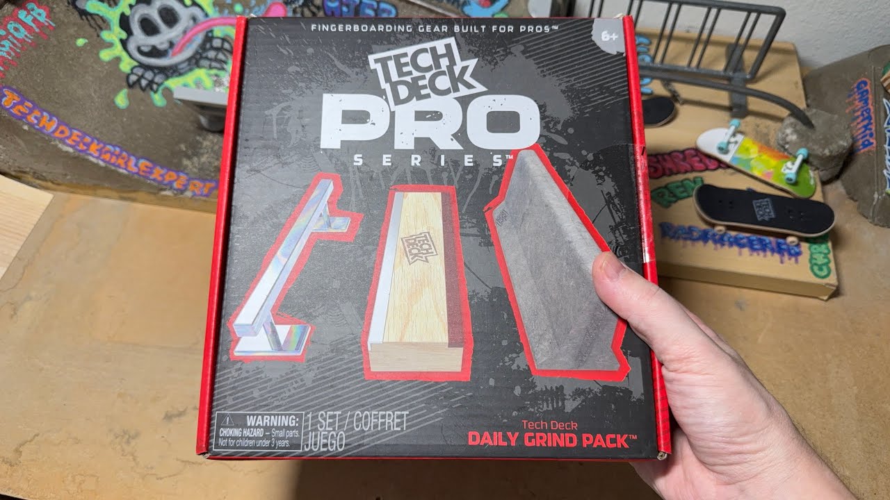 Tech Deck Pro Series 3 Obstacles (Set) Honest User Review YouTube