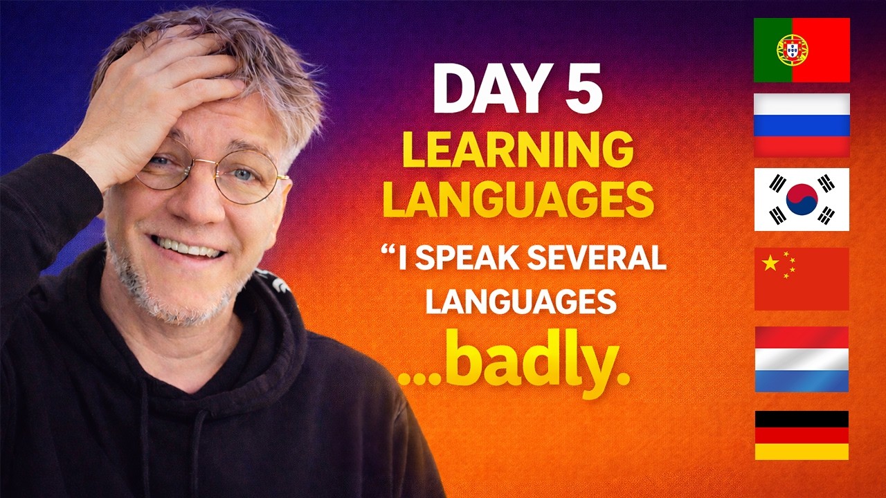 I Speak Several Languages (6 Languages) | Learning Languages at 50