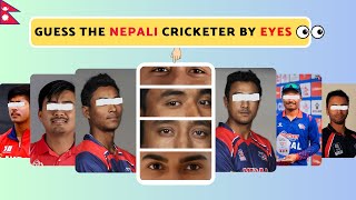Guess The Nepali Cricketer by their Eyes | Its Quiz Show screenshot 2