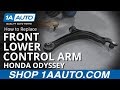 How to Replace Front Lower Control Arm 2011-13 Honda Odyssey