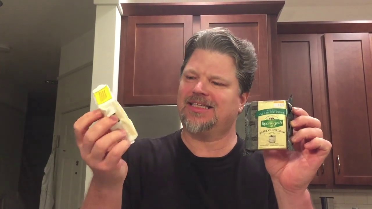 Kerrygold Grass-Fed Dubliner Cheese & Reserve Cheddar Taste Test