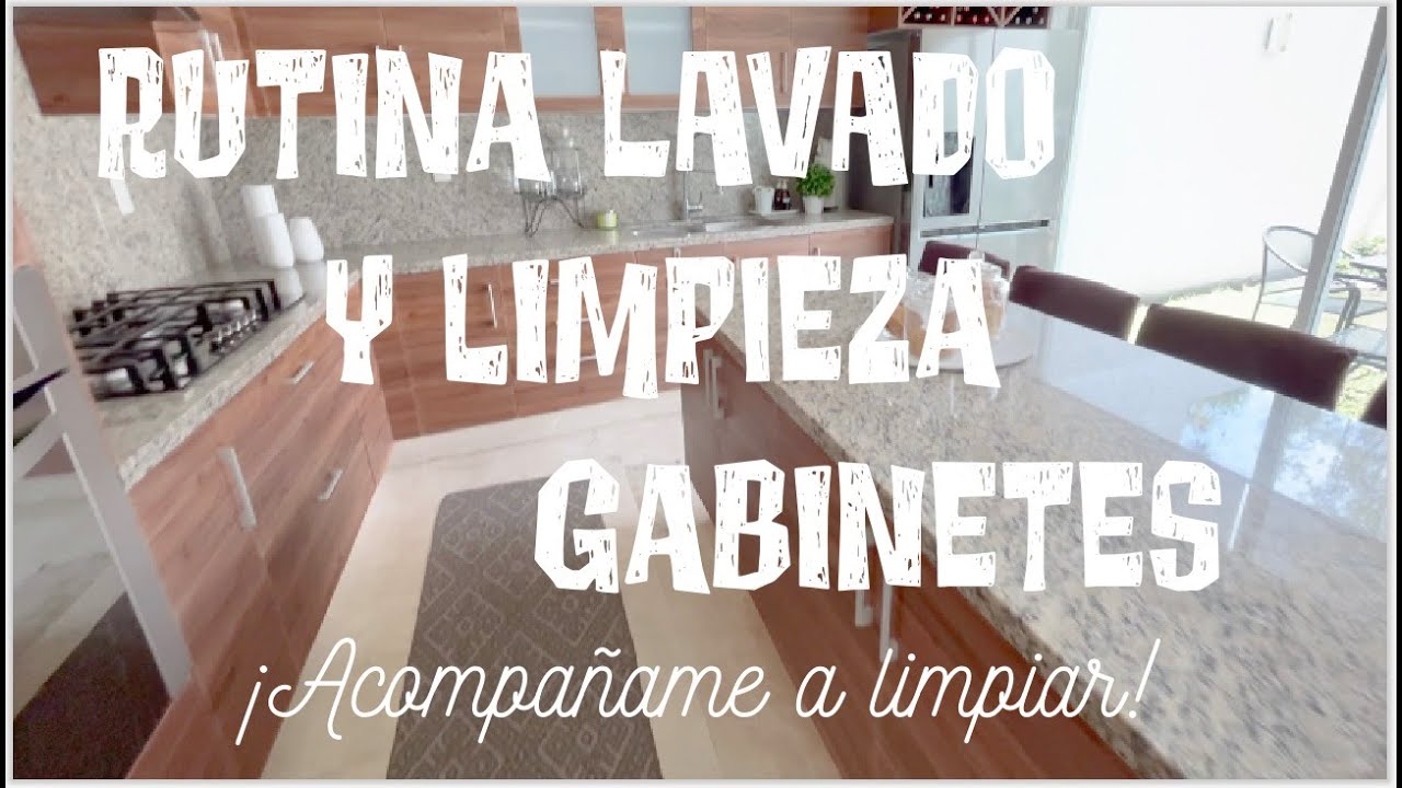 Rutina de Lavado de Ropa y Limpieza de Gabinetes Cocina! Video 11 del 2022!