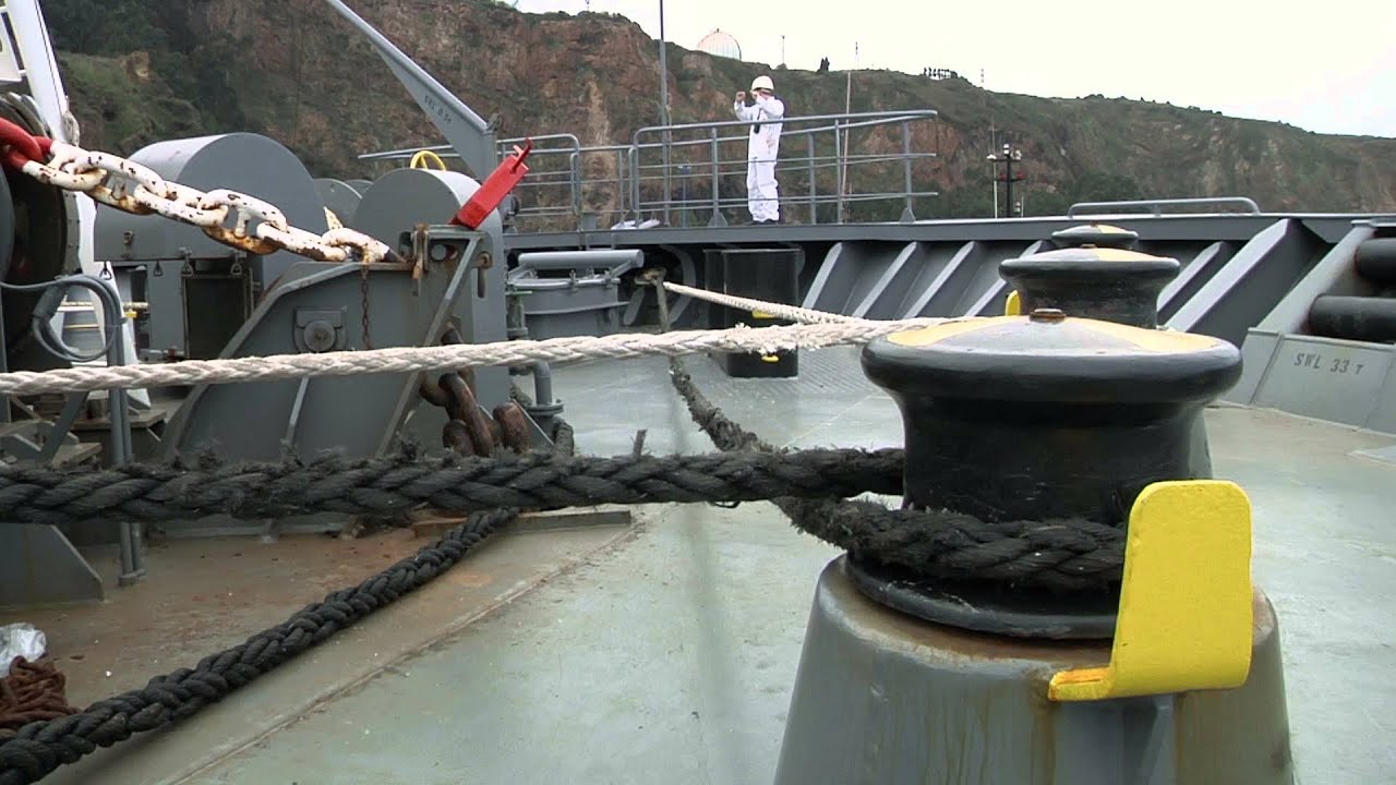 Cement Grinding Mill - Loading Gijon, Spain - MV Fortune