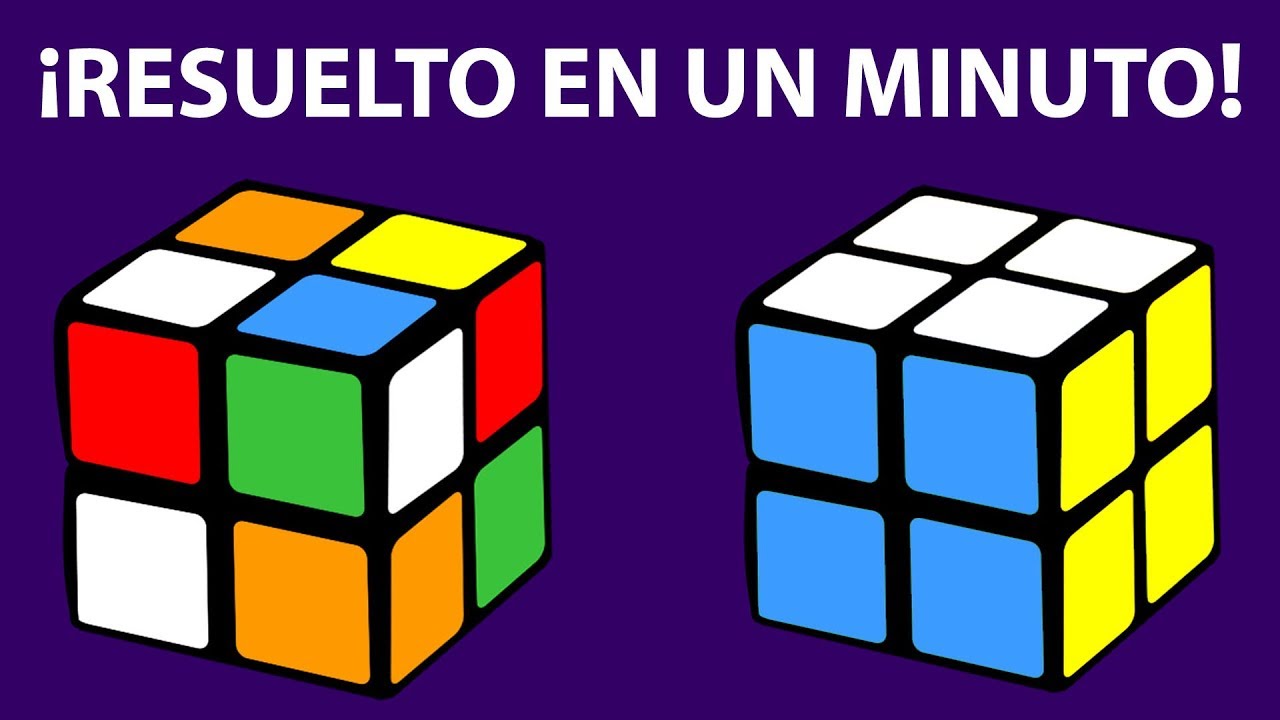 Como Armar Cubo Rubik Cómo resolver un cubo de Rubik 2x2 en un minuto - YouTube