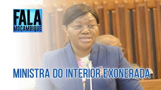 Filipe Nyusi exonera Arsénia Massingue do cargo de Ministra do Interior @PortalFM24