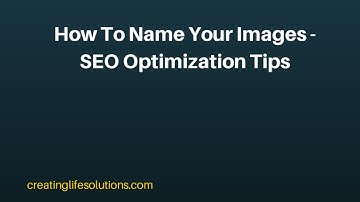 How To Name Image Files For SEO