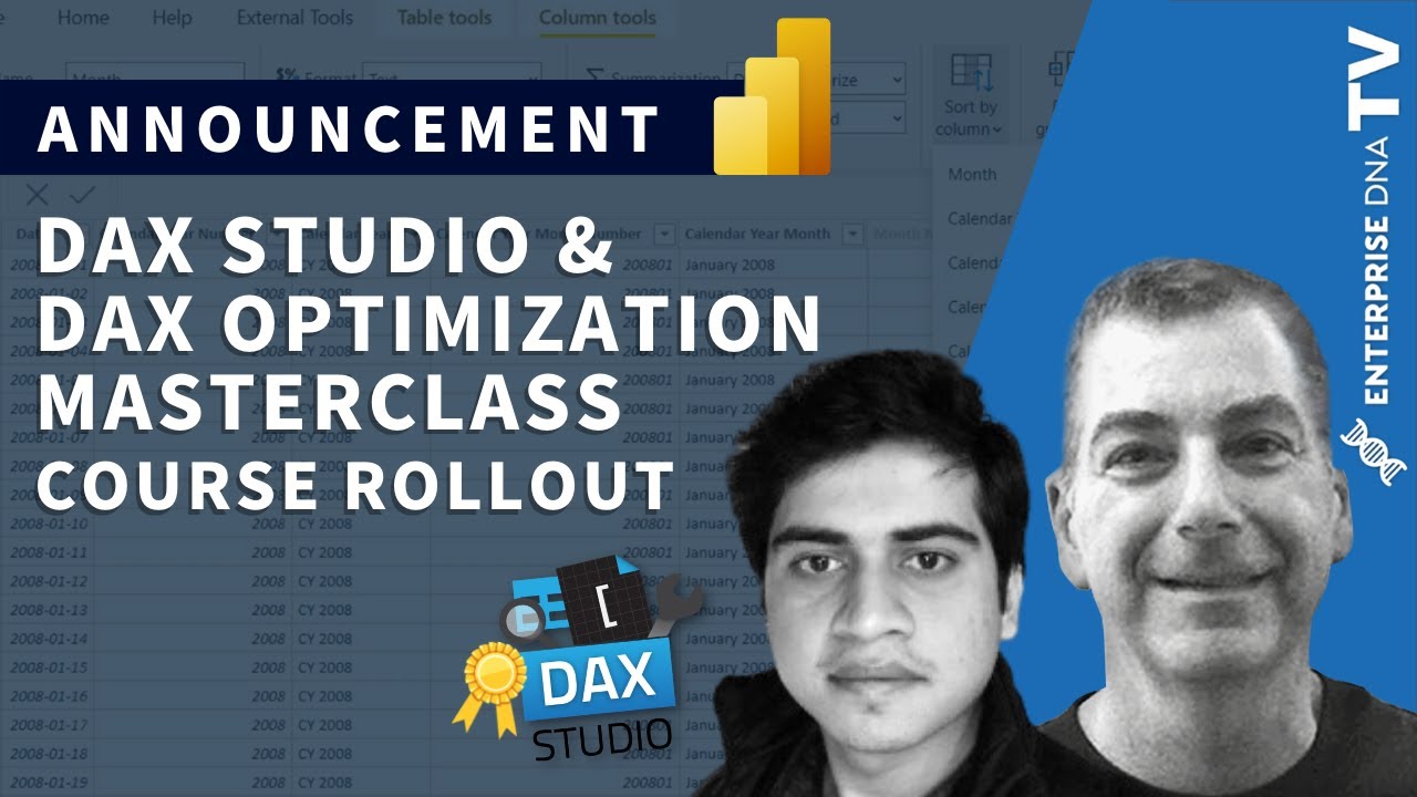 Course: DAX Studio and DAX Optimization using DAX Studio