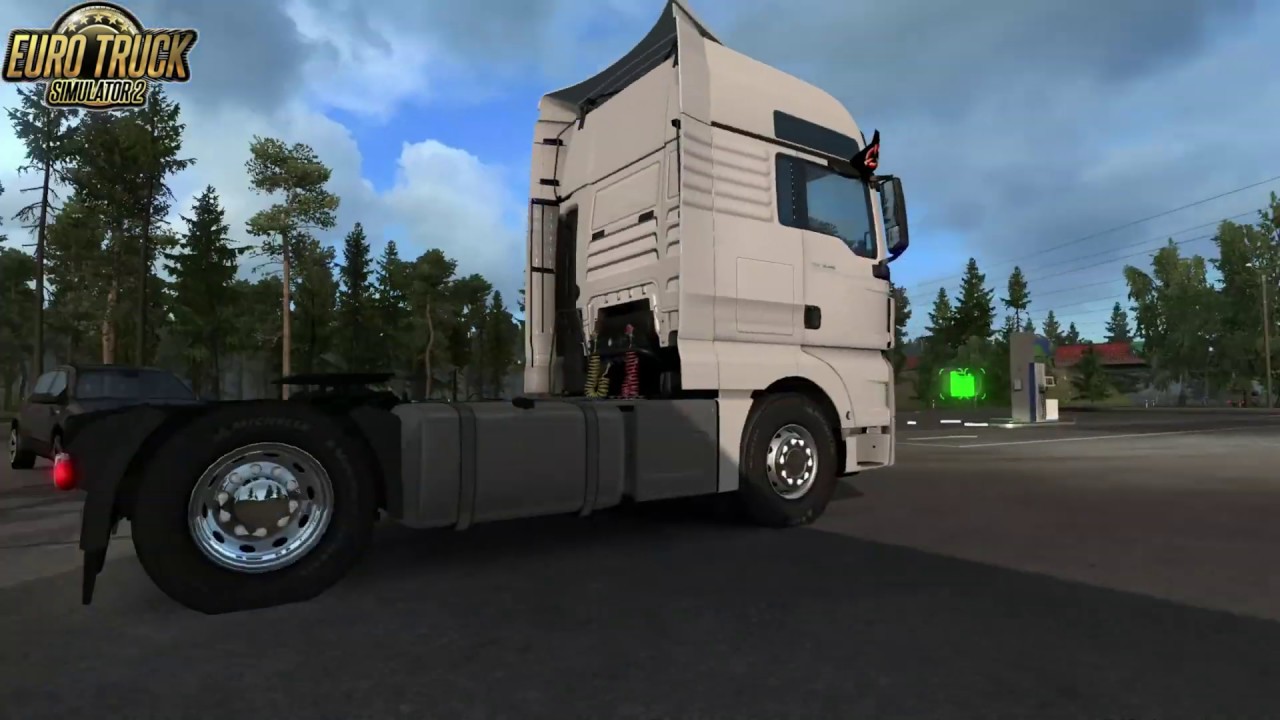 (ETS2 v 1.34)MAN TGX Euro 6 Update 1.34 - YouTube