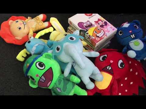 My UK Happy Tree Friends DVD Plush Collection Including A HTF VHS 