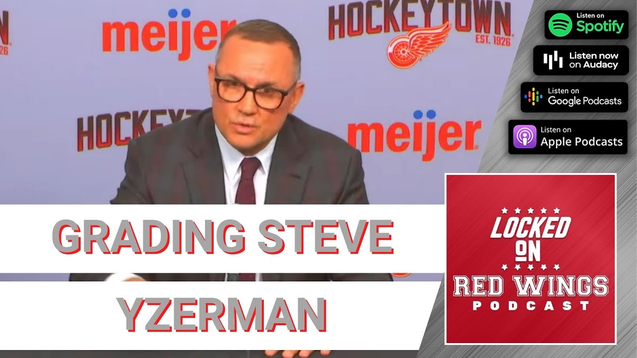 Grading Steve Yzerman | Detroit Red Wings Extend Taro Hirose & Sign Steven Kampfer
