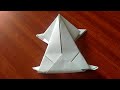Diy paper frog   how to make paper frog that jumps  manish creative