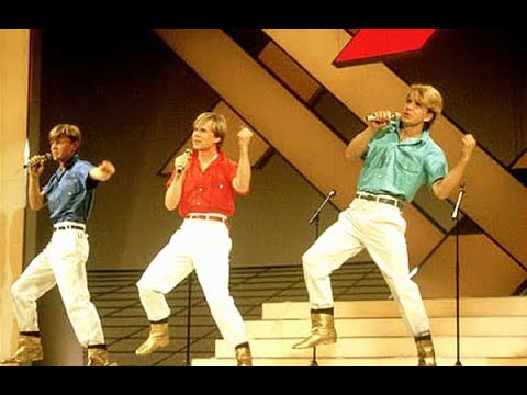 1984 Sweden: Herreys - Digge loo digge ley - Winner's Performance (1st place at ESC in Luxembourg)