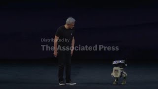 Cute robot joins Nvidia CEO's keynote speech at VivaTech in Paris