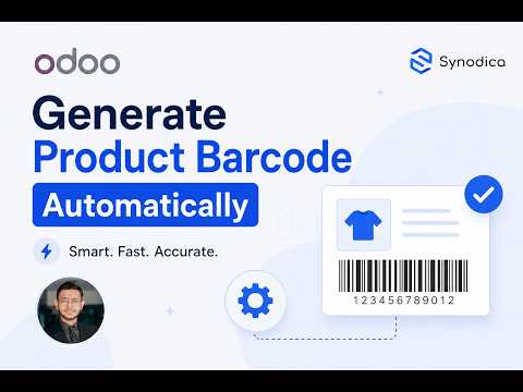Generate Product Barcodes Automatically in Odoo