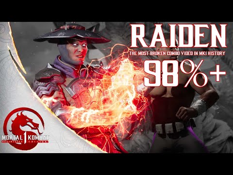 MK1 - Raiden New Buffed Electric Orb Combos