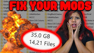 TOP MOD MISTAKES - How To Properly Organize Your Mods Folder || The Sims 4