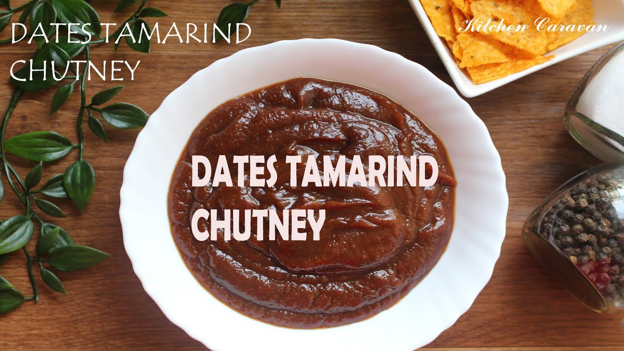 Dates Tamarind Chutney for Chaat YouTube