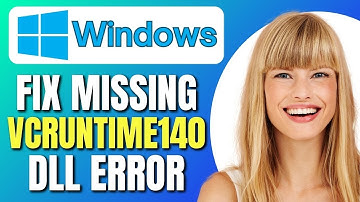 How To Fix Missing VCRUNTIME140.dll Error in Windows 10/11 | Fix VCRUNTIME140 DLL Error | Tutorial