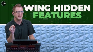 Behringer WING Secrets: 3 Hidden Features You Should Be Using