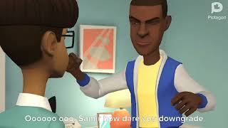 Scott gets grounded bloopers Part 2