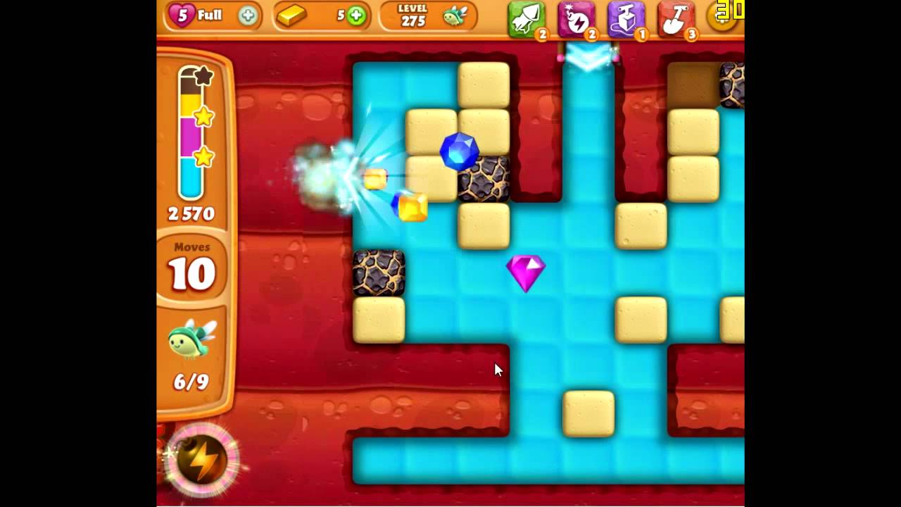 Diamond Digger Saga level 275 no boosters 😈
