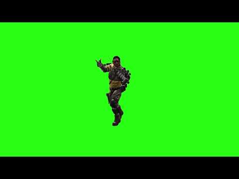 Apex Legends Mirage Default dance green screen