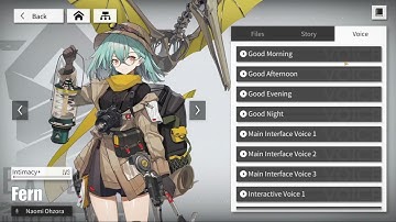 Fern All Voice Lines (Regular) - Neural Cloud