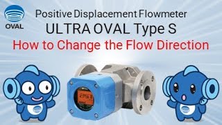 ULTRA OVAL Type S　How to Change the Flow Direction