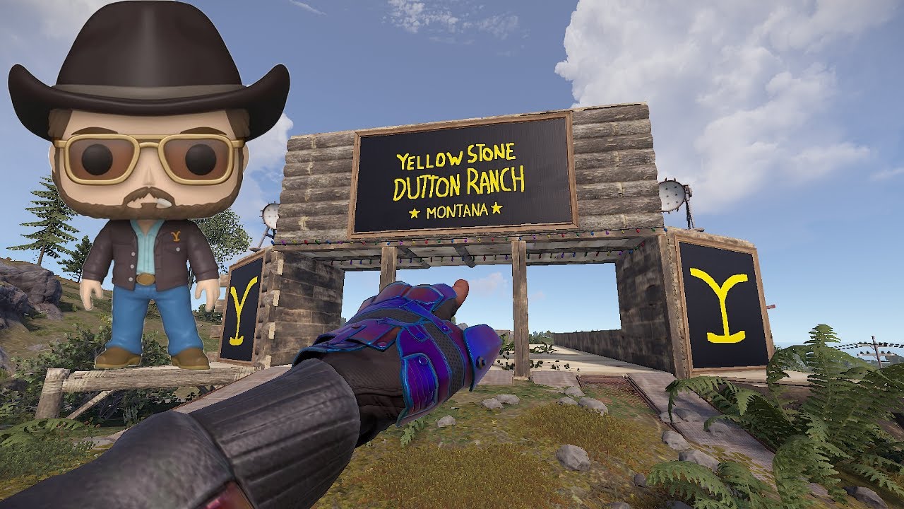 Rust Restment Ranch My Yellowstone Ranch Build in Rust | VAN | RFL | PVE | 2025 - YouTube
