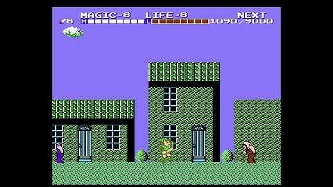 Zelda II: The Adventure of Link - Obtaining the Magical Key
