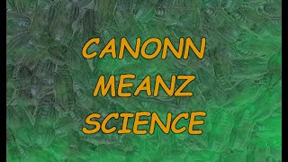 Canonn Meanz Science