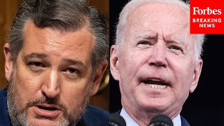 JUST IN: Ted Cruz Accuses Biden Of 'Literal Lawlessness'