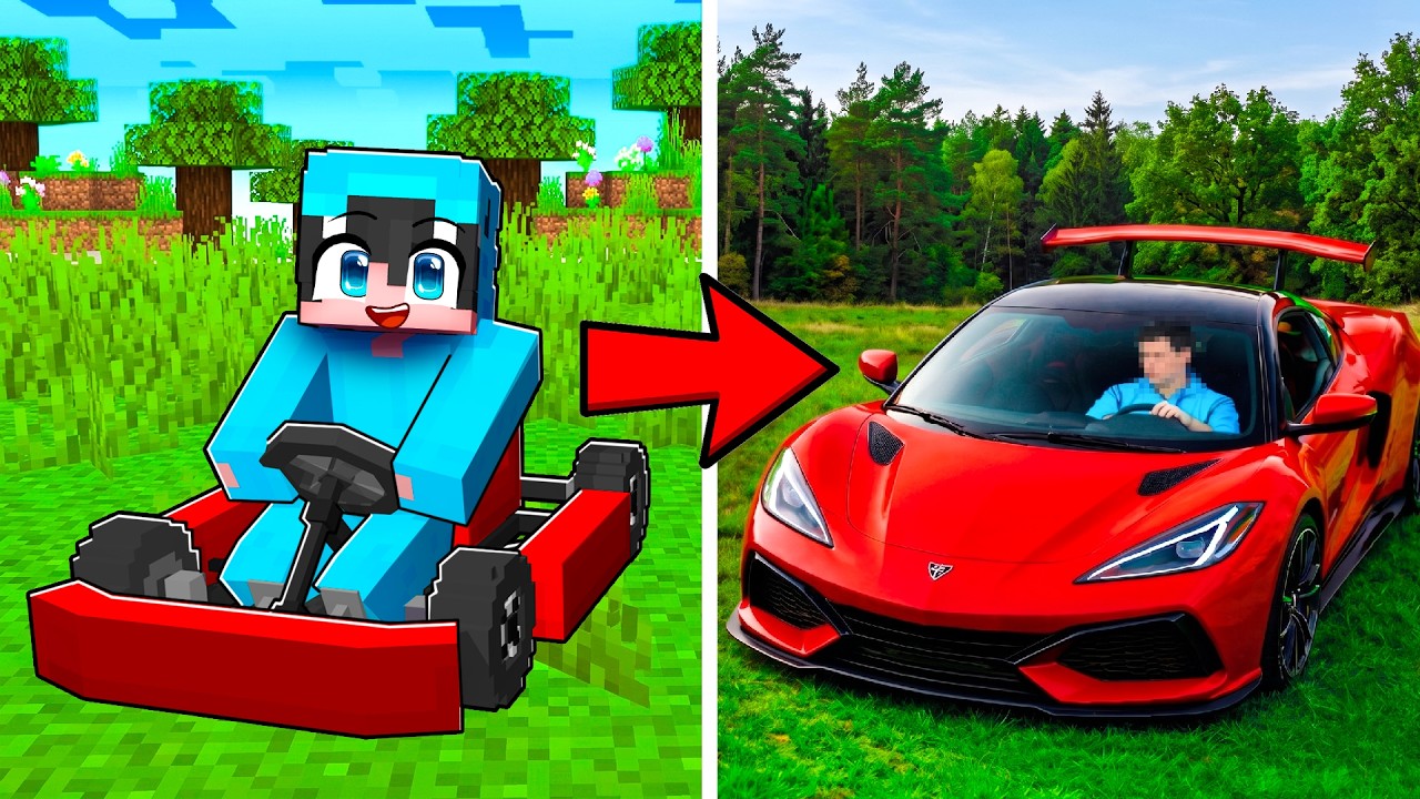 Evolucioné de Coche FEO a Coche Ultra Realista en Minecraft!