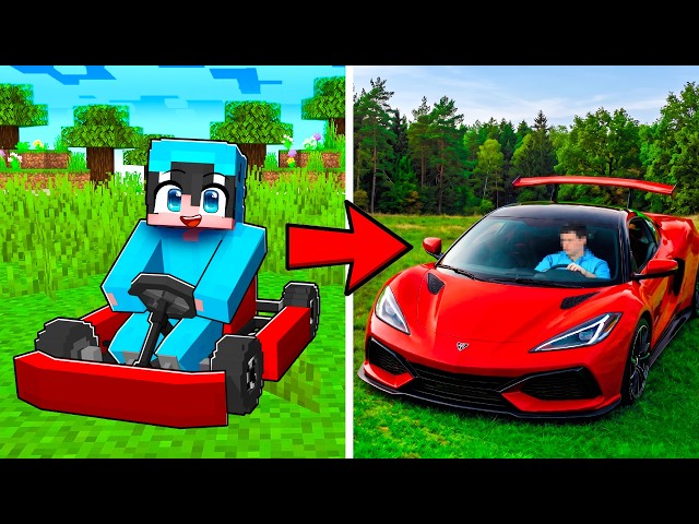 Evolucioné de Coche FEO a Coche Ultra Realista en Minecraft!