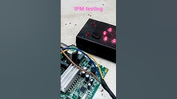 inverter fridge pcb ipm testing