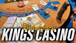 MASSIVE BLACKJACK SESSION AT KING’S CASINO 👑💰 || Dian Vegas Live