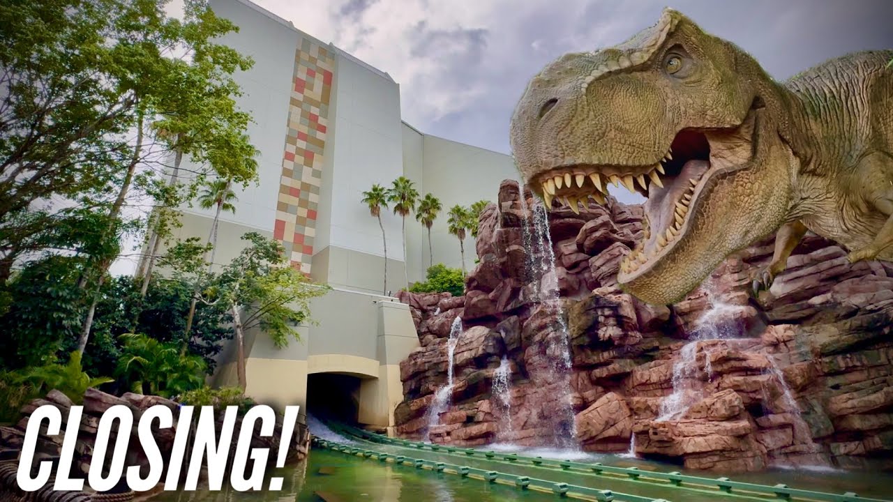 Jurassic Park River Adventure is CLOSING! Islands of Adventure Updates!