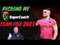 Picking my @NRL SuperCoach Team for 2023!