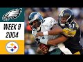 Eagles vs Steelers 2004 Week 9 (Full Game)