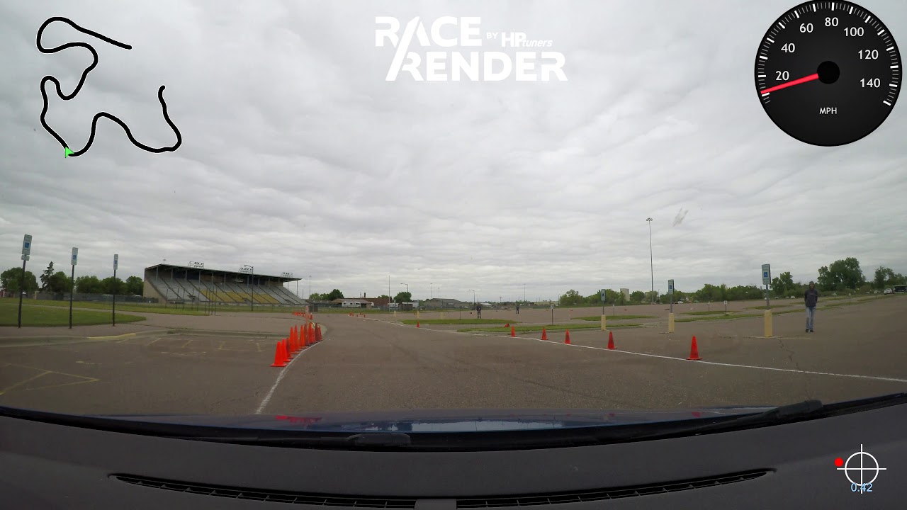 2013 VW Golf R Autocross Day 2 Run 4 65 201+1 - YouTube