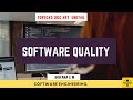 Software Quality | Software Engineering | Shifana E M |UGC NTA NET | Unit 6 Topic 3
