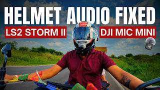 Don't Record Without These Settings! Himalayan 450 | LS2 STORM 2 | DJI MIC MINI Motovlog Setup
